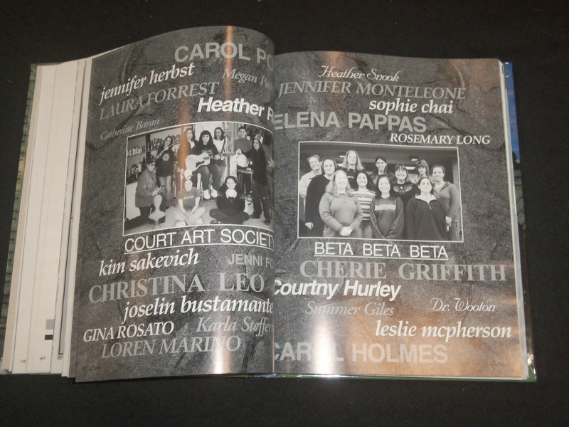 2001 THE COURTIER GEORGIAN COURT COLLEGE YEARBOOK - LAKEWOOD NEW JERSEY- YB 2162