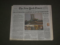 2015 DECEMBER 5 NEW YORK TIMES - FBI IS TREATING RAMPAGE AS ACT OF TERRORISM