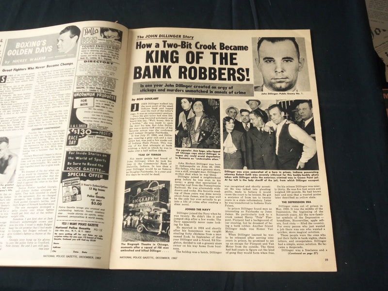 1967 DECEMBER THE NATIONAL POLICE GAZETTE MAGAZINE - SVETLANA STALIN - B 5731