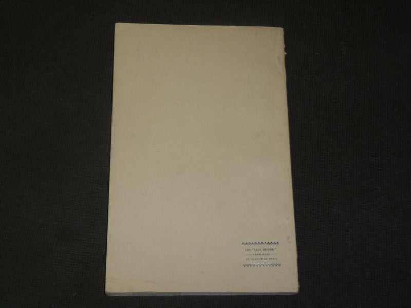 1933 POUR BIEN VISITER VERSAILLES LE CHATEAU LES JARDINS FRENCH BOOK - J 3543