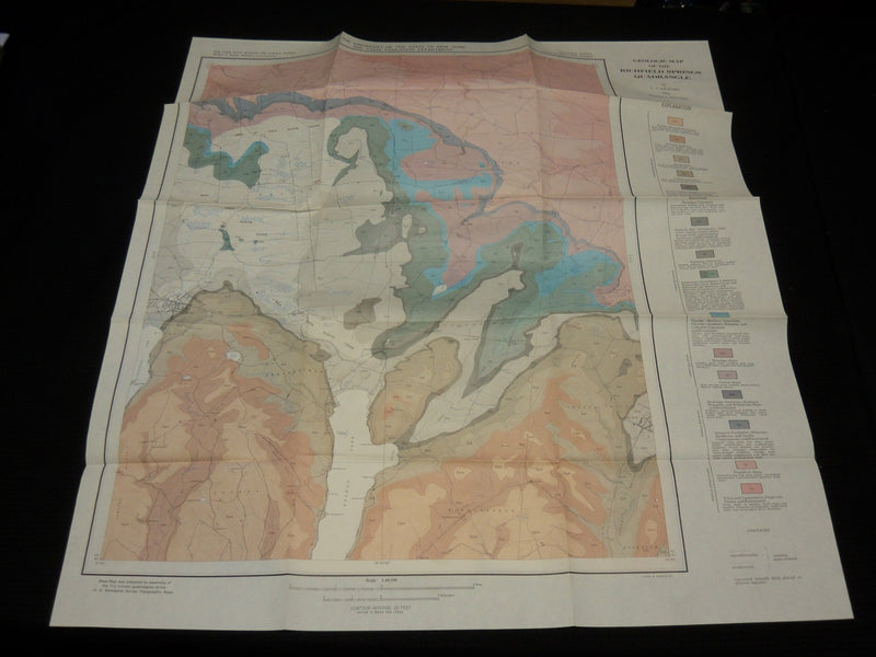 1964 STRATIGRAPHY & PALEONTOLOGY OF RICHFIELD SPRINGS BOOK - MAPS - J 7052