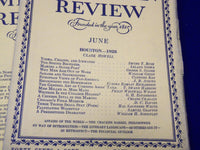 1928 NORTH AMERICAN REVIEW LOT OF 12 COMPLETE YEAR - STORIES/ARTICLES - WR 660