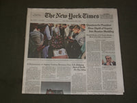 2018 MAY 1 NEW YORK TIMES - QUESTIONS FOR TRUMP SHOW DEPTH OF MUELLER INQUIRY