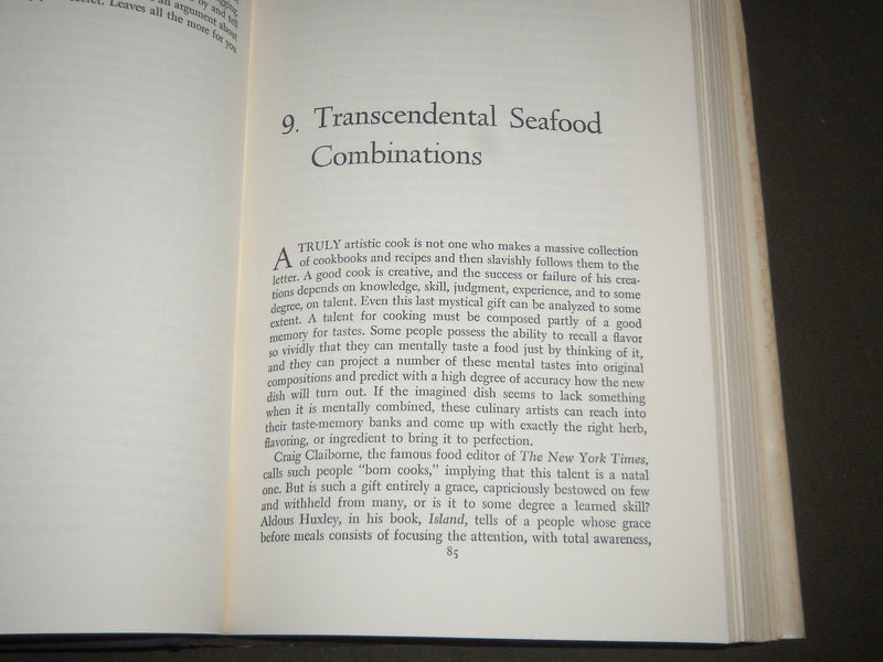1970 STALKING THE BLUE-EYED SCALLOP BY EUELL GIBBONS SIXTH PRINTING - KD 4389