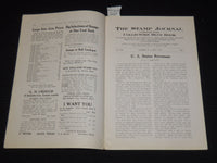 1915-1916 THE STAMP JOURNAL MAGAZINE LOT OF 5 ISSUES - O 1134L