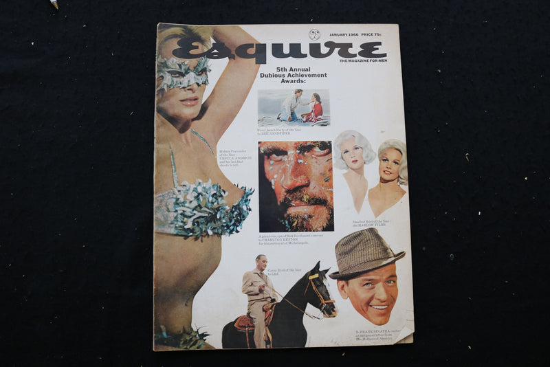 1966 JANUARY ESQUIRE MAGAZINE - URSULA ANDRESS COVER - E 10094