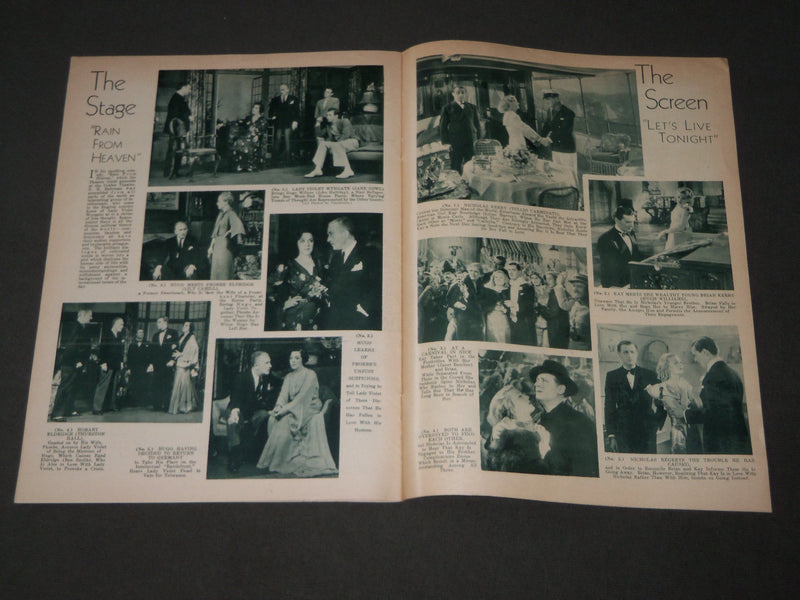 1935 MARCH 2 MID-WEEK PICTORIAL MAGAZINE SECTION - PRESIDENT ROOSEVELT - J 3198