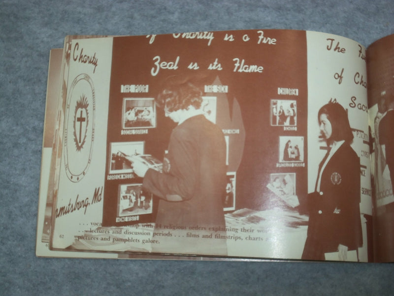 1965 CARITAS ELIZABETH SETON HIGH SCHOOL YEARBOOK - BLADENSBURG, MD - YB 2011
