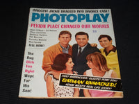 1966 APRIL PHOTOPLAY MAGAZINE - PEYTON PLACE FRONT COVER - E 1449