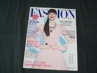 2013 WINTER ELLE CANADA MAGAZINE - COCO ROCHA COVER - FASHION - B 5823