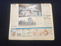 1997 FEB 22 PRESS ENTERPRISE NEWSPAPER-BLOOMBSBURG, PA-AUCTION SITE FIRE-NP 6104