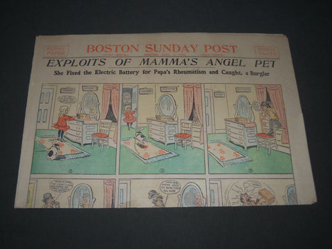 1905 APRIL 2 BOSTON SUNDAY POST COLOR COMICS SECTION - NP 2823