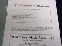 1903 JUNE THE WORCESTER MAGAZINE - MASSACHUSETTS - J 8851