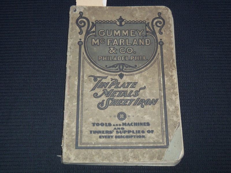 1926 GUMMEY MCFARLAND & CO. CATALOG - PHILADELPHIA - J 7414