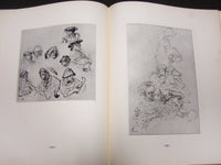 1919 REMBRANDT HANDZEICHNUNGEN GERMAN BOOK - NICE ILLUSTRATIONS - KD 66