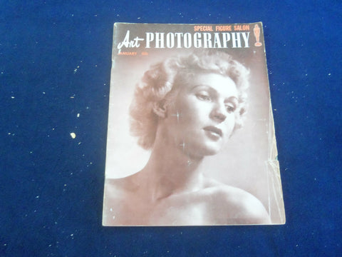1950 JANUARY ART PHOTOGRAPHY MAGAZINE - NICE PHOTOGRAPHS & STORIES - SP 7491A