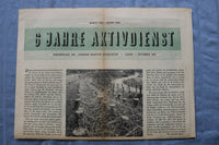 1945 SEPTEMBER 1 6 JAHRE AKTIVDIENST NEWSPAPER - GERMAN - K 3126