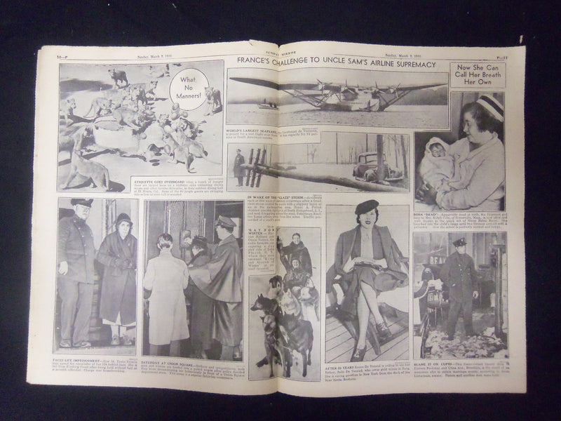 1935 MAR 3 NEW YORK SUNDAY MIRROR-BRUNO DOOMED TO LOSE APPEAL 2ND TRIAL-NP 2253