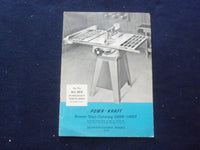 1956-1957 MONTGOMERY WARD POWR-KRAFT POWER TOOL CATALOG - J 8488