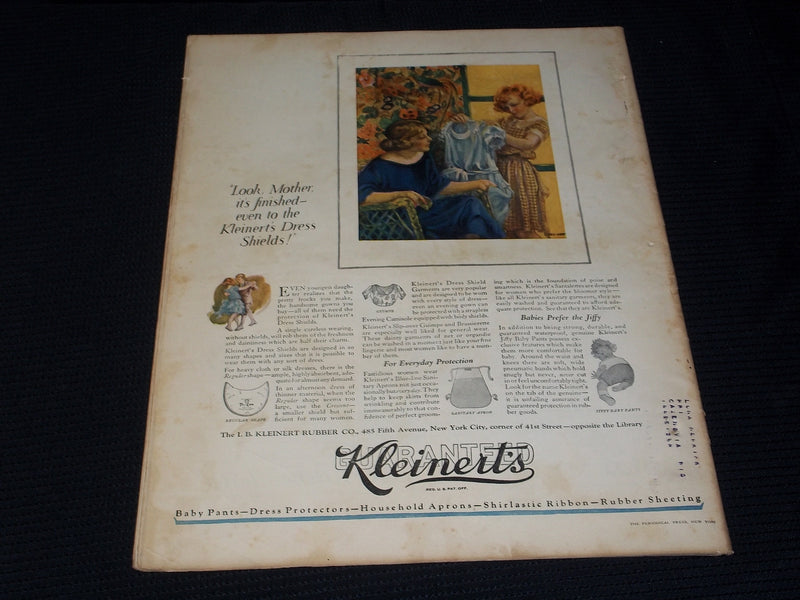 1925 AUGUST PEOPLE'S HOME JOURNAL MAGAZINE NICE ILLUSTRATED COVER ART - E 2776