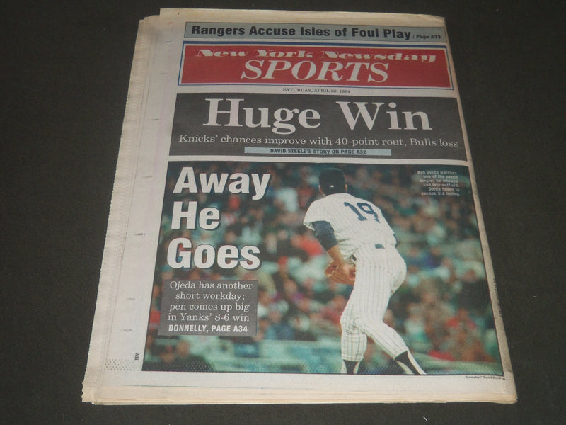 1994 APRIL 23 NEW YORK NEWSDAY NEWSPAPER - RICHARD M. NIXON 1913-1994 - NP 2594