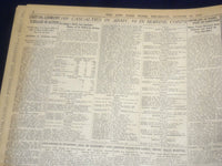 1918 AUGUST 15 NEW YORK TIMES - GERMANS FALL BACK NORTH OF ALBERT - NT 9194