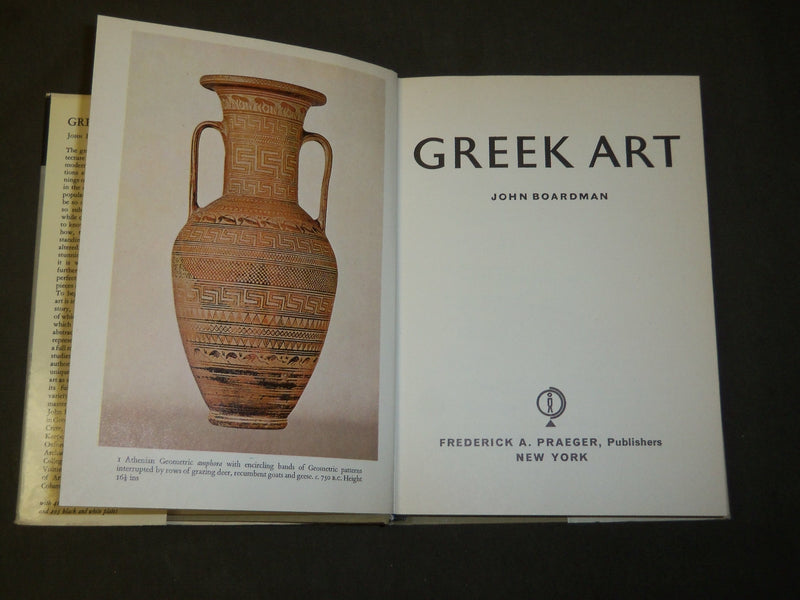 1964 PRAEGER PUBLISHING ART BOOKS LOT OF 3 - GREAT ART PRINTS - KD 814