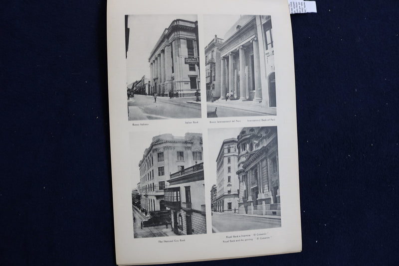 1900'S LIMA - LA CIUDAD VIRREIRAL - VIEW SOFTCOVER BOOK - SPANISH TEXT - K 656
