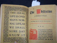 1901 JUNE-NOVEMBER THE PHILISTINE MAGAZINE VOLUME NO. XIII - KD 7672