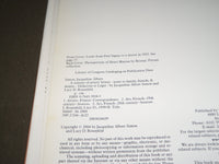 2004 A CENTURY OF ARTISTS' LETTERS BOOK SIGNED BY JACQUELINE ALBERT SIMON- D 121