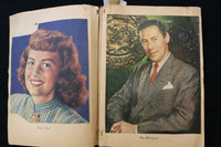 HUGE MOVIE STARS SCRAPBOOK - MARLENE DIETRICH - GARY COOPER - E 24936
