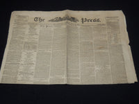 1863 JULY 25 THE PHILADELPHIA PRESS NEWSPAPER - THE RAID OF MORGAN - NP 9002
