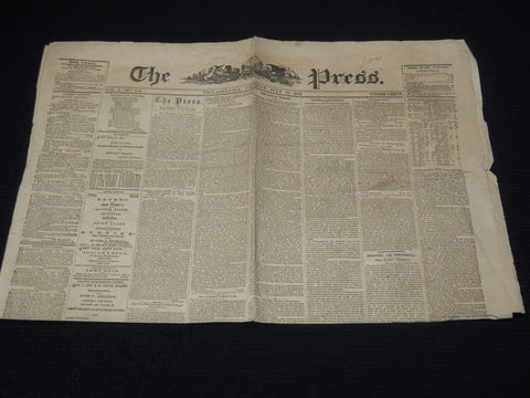 1863 JULY 25 THE PHILADELPHIA PRESS NEWSPAPER - THE RAID OF MORGAN - NP 9002