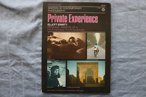 1974 MASTERS OF CONTEMPORARY PHOTOGRAPHY PRIVATE EXPERIENCE MAGAZINE - ST 5510C