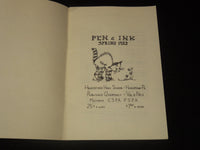 1953-1955 PEN & INK HAVERFORD HIGH SCHOOL MAGAZINES LOT OF 5 - O 1798E