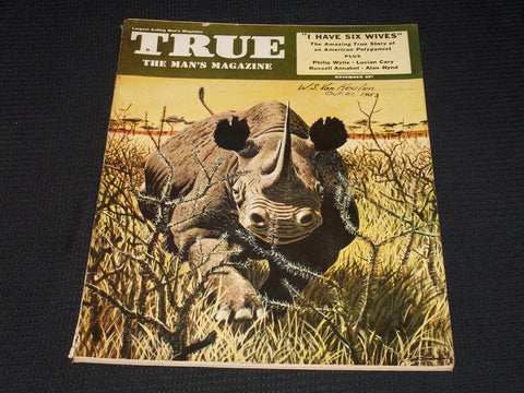1953 NOVEMBER TRUE MAGAZINE VERY NICE MAN'S COVER & ISSUE - E 3695