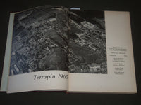 1965 TERRAPIN UNIVERSITY OF MARYLAND COLLEGE YEARBOOK - GREAT PHOTOS - YB 1168