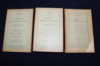 1922-1924 AMERICAN MATHEMATICAL SOCIETY BULLETIN - LOT OF 24 - O 3389
