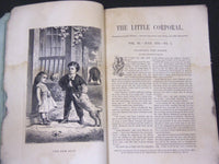 1870-1874 THE LITTLE CORPORAL MAGAZINE FOR BOYS & GIRLS LOT OF 32 - WR 379