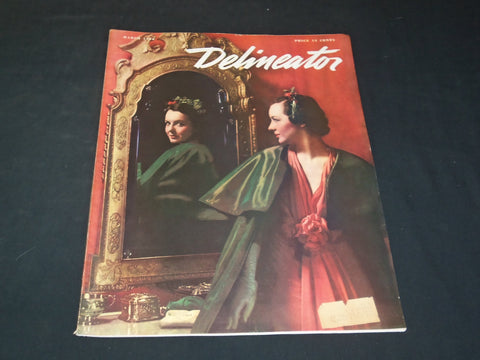 1936 MARCH DELINEATOR MAGAZINE - ILLUSTRATED COVER - SP 6930
