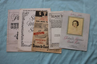 1940'S-1960'S MUSIC THEATRE PROGRAMS AND SOUVENIR BOOKS - LOT OF 51 - O 3720