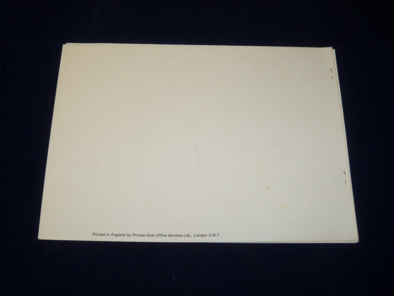 1973-1974 NEW LONDON BALLET FIRST AMERICAN TOUR PROGRAM - FONTEYN - J 5123