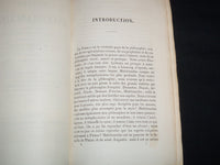 1842 OEUVRES DE MALEBRANCHE VOLUME BY JULES SIMON - FRENCH - KD 4815B