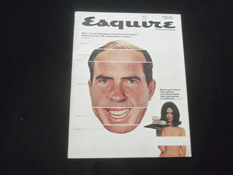1966 MARCH ESQUIRE MAGAZINE - WHO'S THE NEXT REPUBLICAN CANDIDATE? - F 870