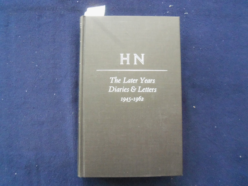 1966-68 HAROLD NICOLSON DIARIES AND LETTERS HARDCOVER BOOKS - LOT OF 3 - KD 8823
