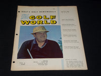 1966 APRIL 22 GOLF WORLD MAGAZINE - TOM DRAPER FRONT COVER - E 7273