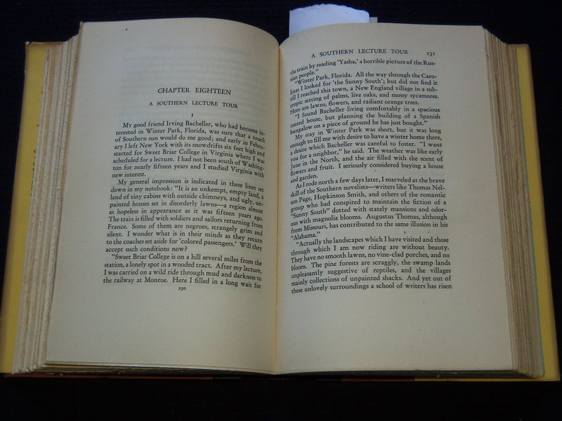 1932 MY FRIENDLY CONTEMPORARIES A LITERARY LOG BOOK BY HAMLIN GARLAND - KD 7820