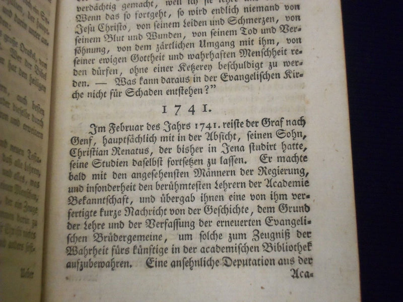1793 KURGEFASSTE LEBENSGESCHICHTE GERMAN VOLUME BY NICOLAI LUDWIGS - KD 2880