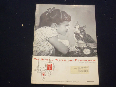 1961 DECEMBER NATIONAL PROFESSIONAL PHOTOGRAPHER - PHOTOS & ARTICLES - ST 6623