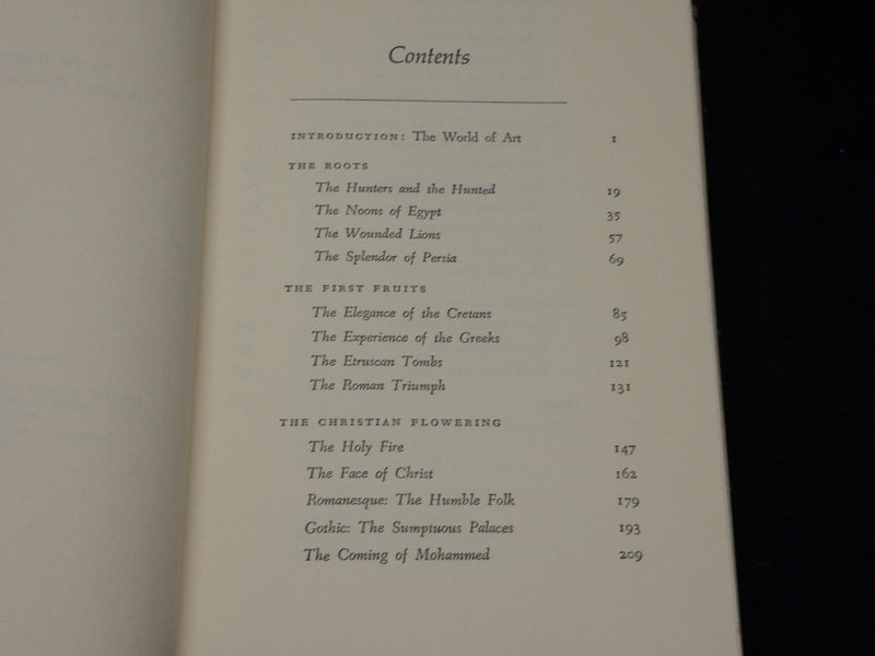 1972 THE WORLD OF ART PAYNE BOOK INSCRIBED BY ROBERT PAYNE - FIRST EDN - D 574
